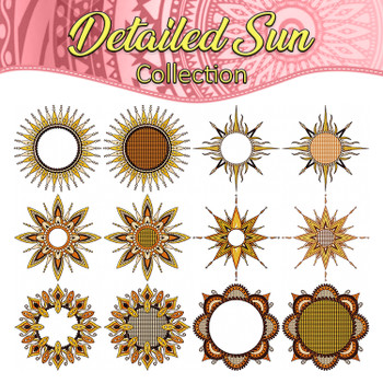 Detailed Sun Collection Detailed Sun Collection