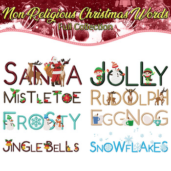 Christmas Words Full Collection Christmas Words Full Collection