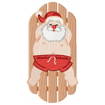 Santa On The Beach #02 Santa On The Beach #02