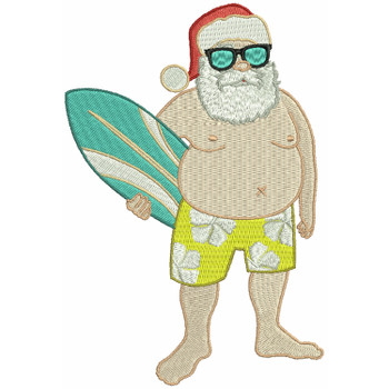 Santa On The Beach #03 Santa On The Beach #03