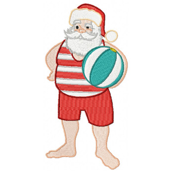 Santa On The Beach #04 Santa On The Beach #04