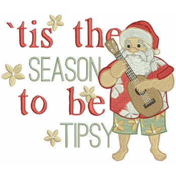 Santa On The Beach Typography #06 Santa On The Beach Typography #06