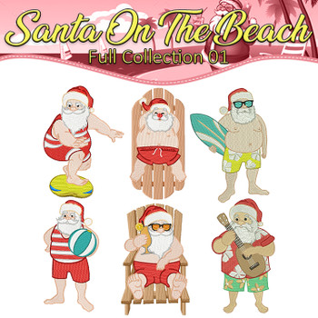 Santa On The Beach Full Collection 01 Santa On The Beach Full Collection 01