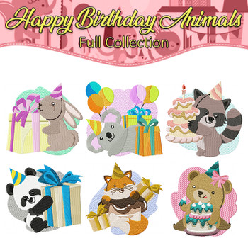 Happy Birthday Animals Full Collection Happy Birthday Animals Full Collection