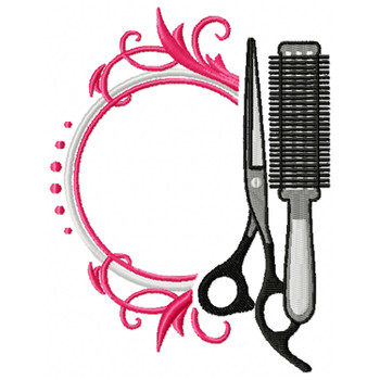 Hairstylist Monogram #02 Hairstylist Monogram #02