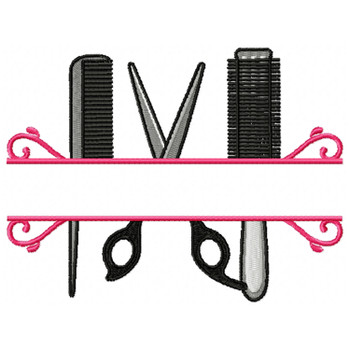 Hairstylist Monogram #01 Hairstylist Monogram #01