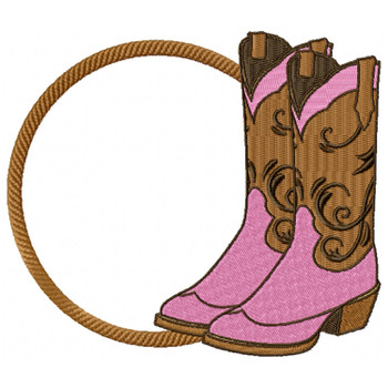 Cowgirl Monogram #02 Cowgirl Monogram #02