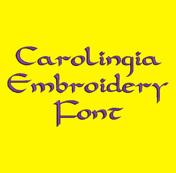 Celtic Style - Carolingia Machine Embroidery Font Now Includes BX Format! Celtic Style - Carolingia Machine Embroidery Font Now Includes BX Format!