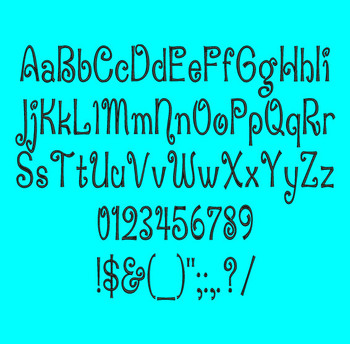 Curly Font - Fancy Penguin Attack Machine Embroidery Font Now Includes BX Format! Curly Font - Fancy Penguin Attack Machine Embroidery Font Now Includes BX Format!
