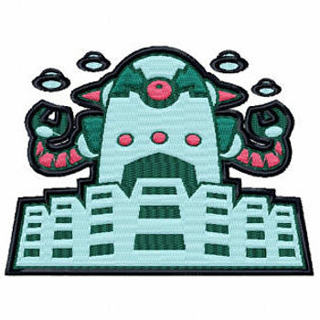 Pouty Cyborg - Robot Collection #05 Stitched and Applique Machine Embroidery Design Pouty Cyborg - Robot Collection #05 Stitched and Applique Machine Embroidery Design