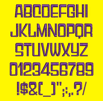 Gameshow Font - Gyparody Machine Embroidery Font Now Includes BX Format! Gameshow Font - Gyparody Machine Embroidery Font Now Includes BX Format!