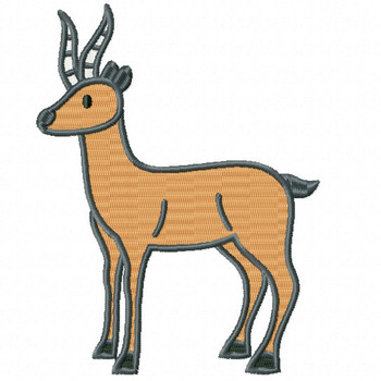 Impala - Safari Animals #01 Machine Embroidery Design Impala - Safari Animals #01 Machine Embroidery Design