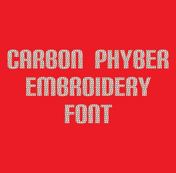 Futuristic Font - Carbon Phyber Machine Embroidery Font Now Includes BX Format! Futuristic Font - Carbon Phyber Machine Embroidery Font Now Includes BX Format!