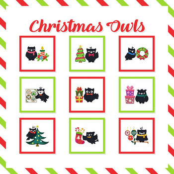 Christmas Owls Collection of 9 Machine Embroidery Designs in Stitched Christmas Owls Collection of 9 Machine Embroidery Designs in Stitched