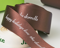 Personalized 1 1/2" Satin Ribbon