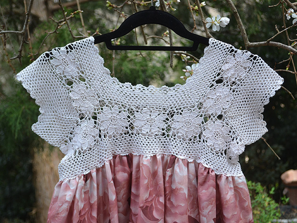 Crochet Lace Bodice Dress The Textile District