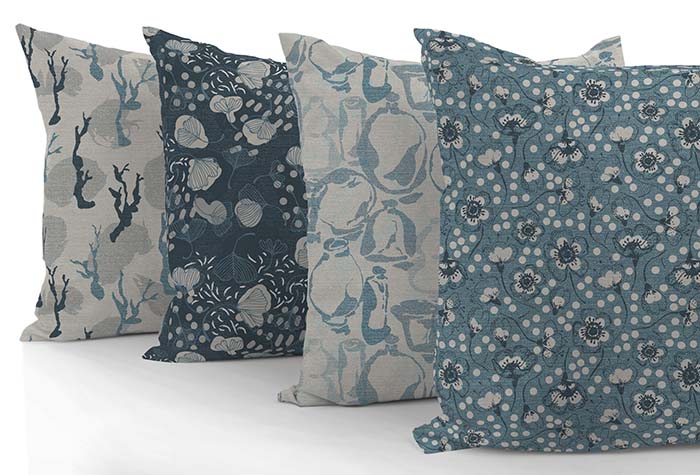 four pillows Ludmila Linhartova Designs