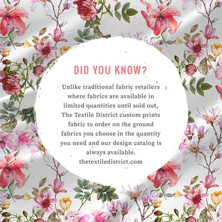 did you know - the textile district