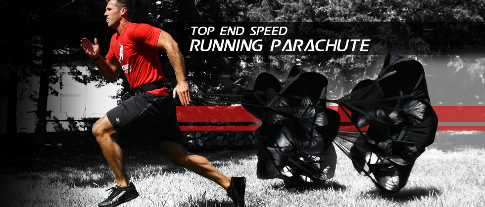 Kbands Top End Speed Running Parachute Progressive Workout