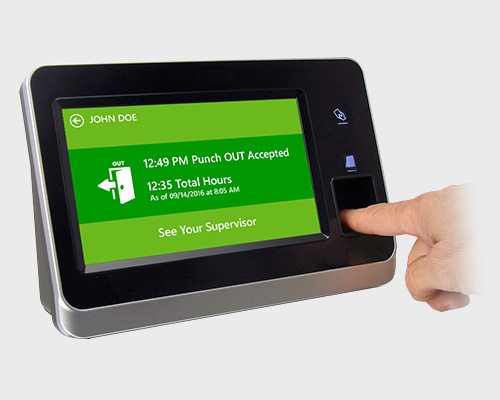 fingerprint time clock compatible with quickbooks