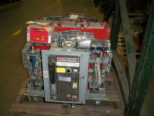 FPS5-75 Federal Pacific 3200A MO/DO LSIG Air Circuit Breaker FPS5-75 Federal Pacific 3200A MO/DO LSIG Air Circuit Breaker