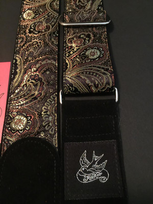 Black and Gold Paisley III