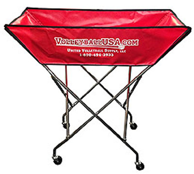 Volleyball USA Hammock Style Ball Cart