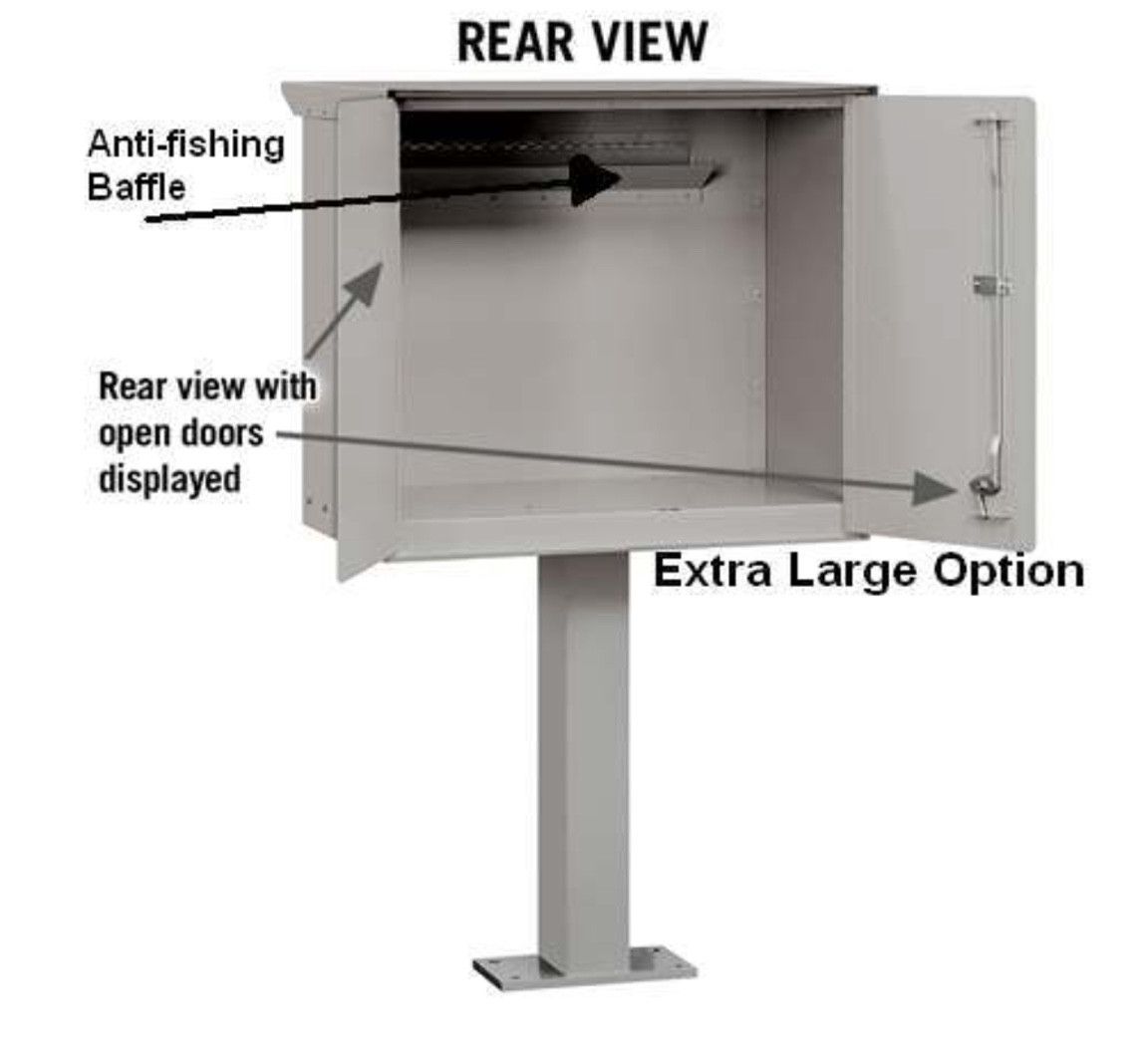 Large Envelope Drop Box Locking Parcel Drop Boxes