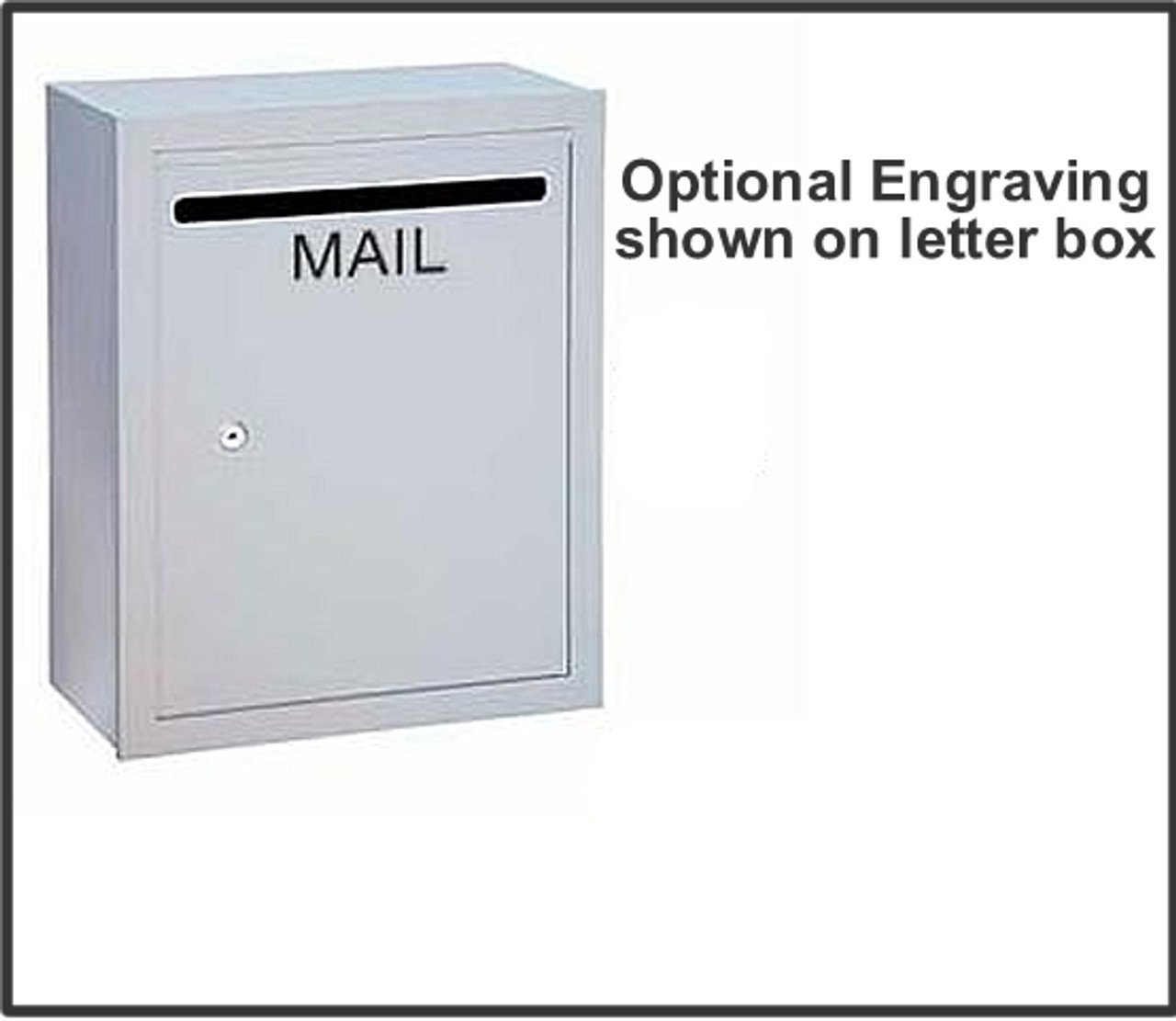Wall Mounted Mail Drop Box Mail Slots Residential and Commercial