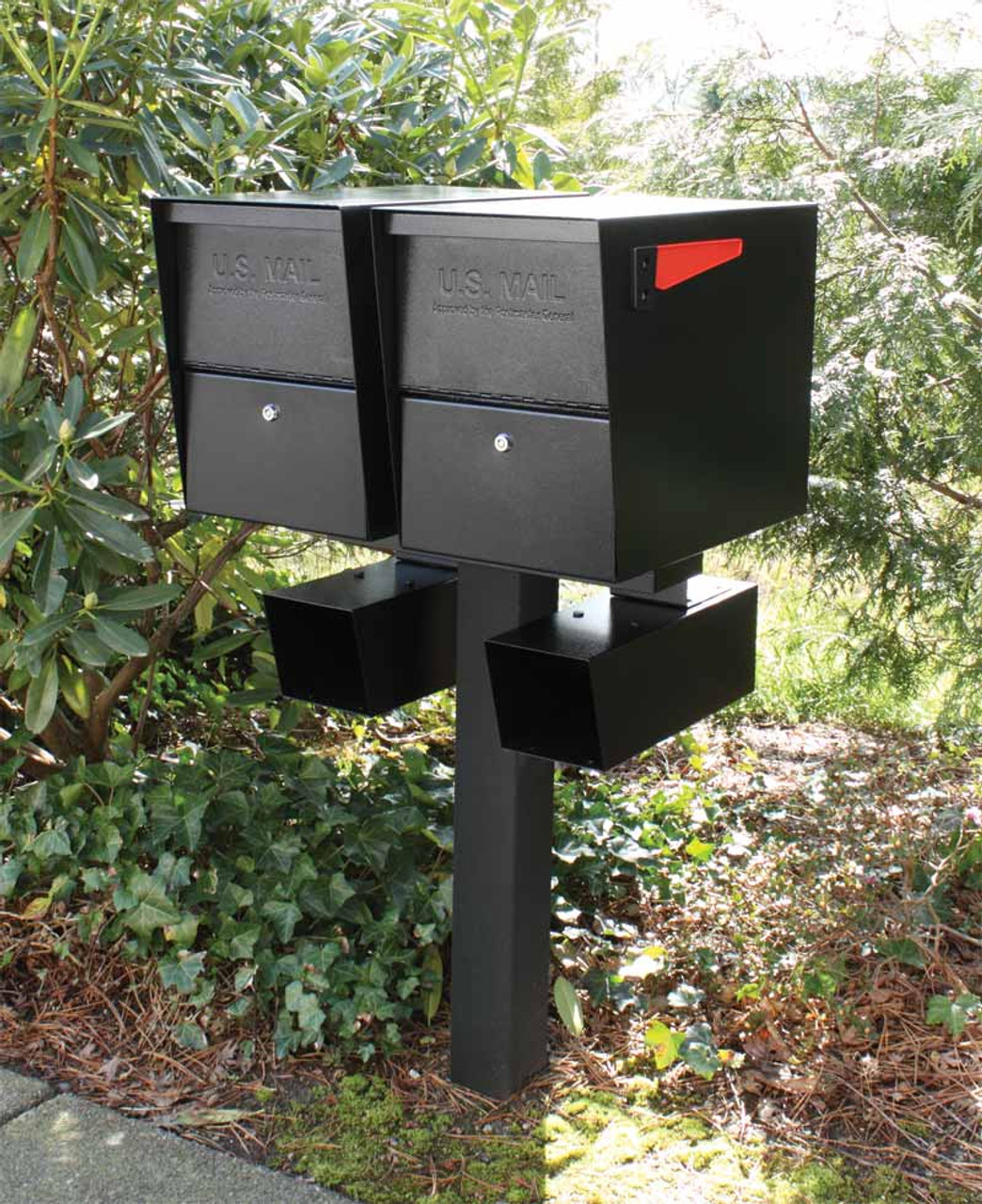 Package Master Lockable Mailbox Column Locking Mailboxes