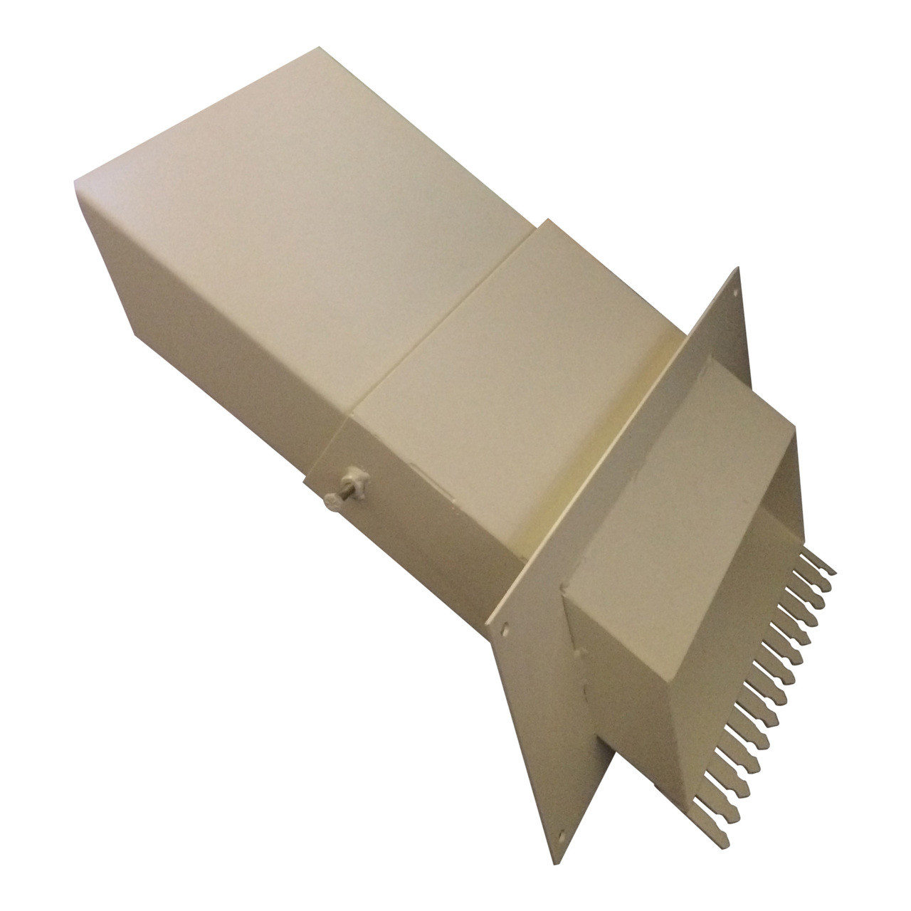 Adjustable Through the Wall Mail Drop Slot Locking Security Mailbox