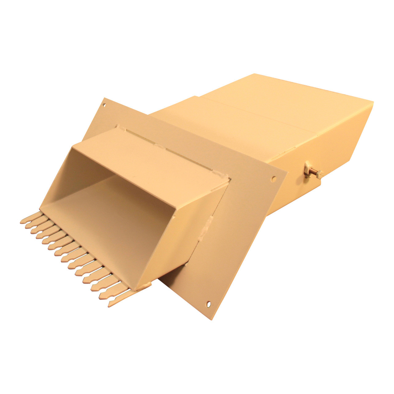 Adjustable Through the Wall Mail Drop Slot Locking Security Mailbox