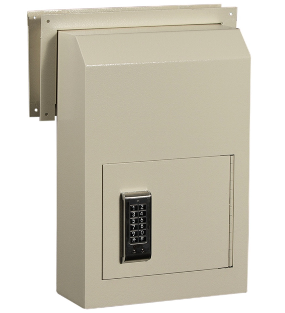Through the Door Payment Drop Box with Combination Lock Keypad