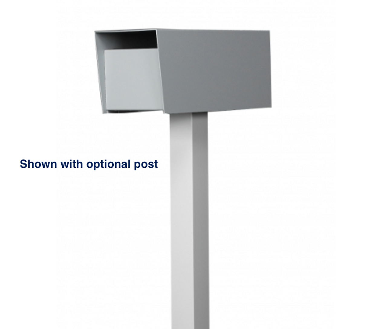 Locking Rural Mailbox with Rear Access