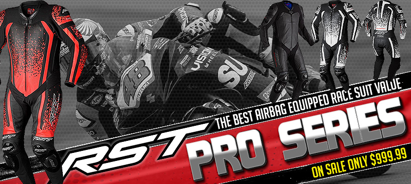 RST Pro Series Evo Airbag CE One Piece Leather Race Suit RST Pro Series Evo Airbag CE One Piece Leather Race Suit