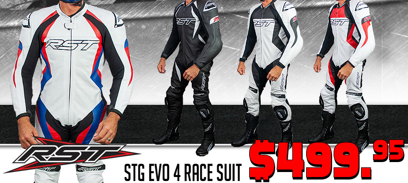 RST STG EVO 4 One Piece Leather Race Suit