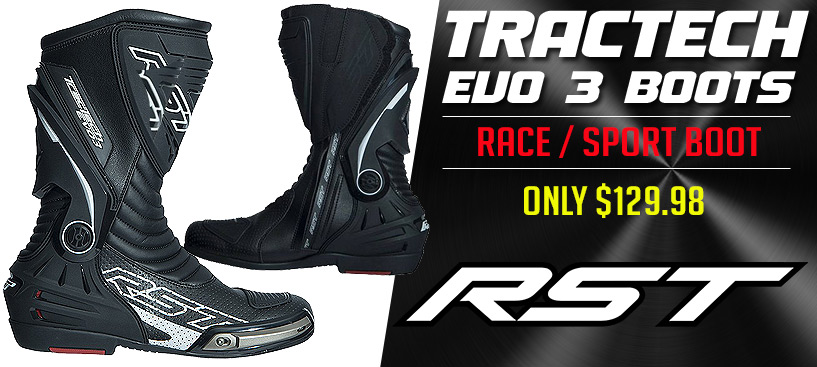 RST TracTech Evo III Sport CE Boots Only $129.98 Save $70