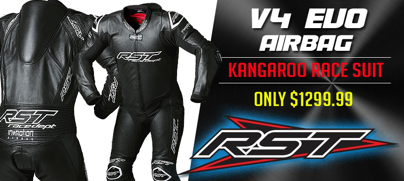 RST Race Dept V4.1 EVO Airbag One Piece Leather Race Suit