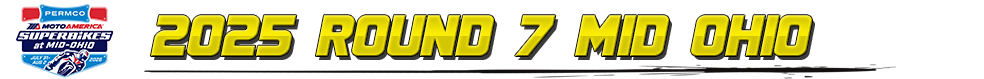 2025 M4 Ecstar Suzuki MotoAmerica SuperSport Round 7 Mid Ohio