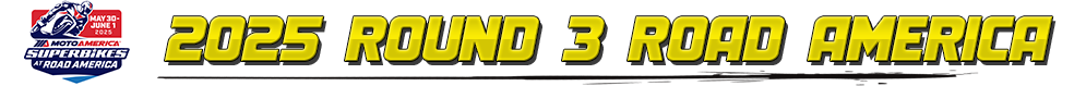 2025 M4 Ecstar Suzuki MotoAmerica SuperSport Round 3 Road America