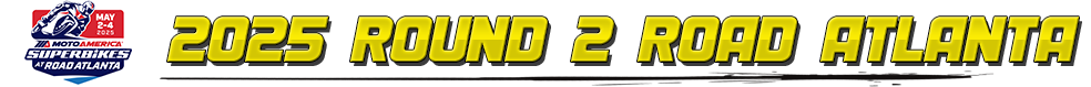 2025 M4 Ecstar Suzuki MotoAmerica SuperSport Round 2 Road Atlanta