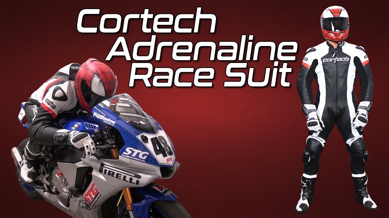 Cortech Adrenaline Leather RR One-Piece Suit