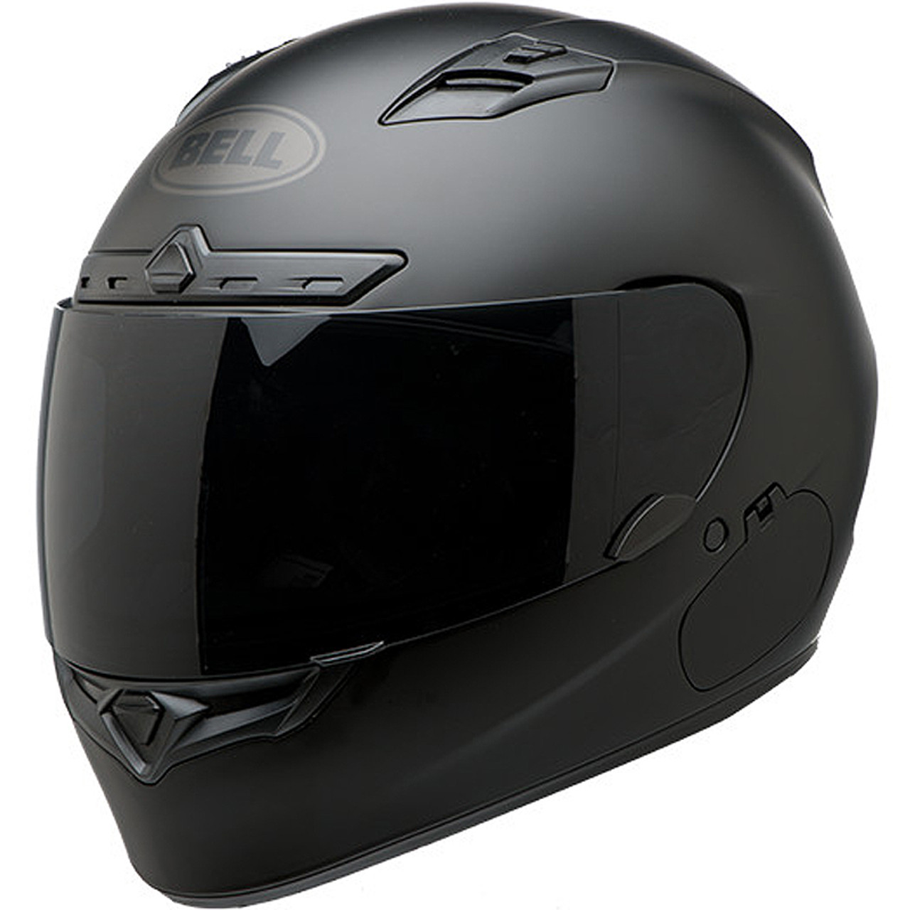 Bell Qualifier DLX Blackout Helmet - Sportbike Track Gear