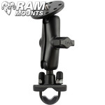 Ram Mounts Handlebar Rail Mount Base & Round Base Adapter with 1/4"-20 Thread for Cameras Ram Mounts Handlebar Rail Mount Base & Round Base Adapter with 1/4"-20 Thread for Cameras