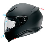 Shoei RF-1200 Harmonic Helmet Ventilation