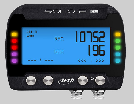 AiM Solo 2 DL Data Logging