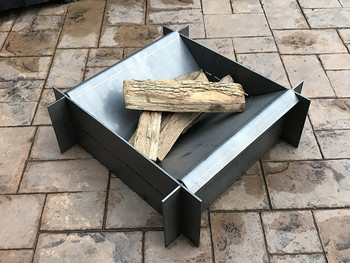 Firetrough Inferno 40"x40" Steel Fire Pit - Made in USA Firetrough Inferno 40"x40" Steel Fire Pit - Made in USA