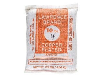 Lawrence Copper Plated Lead Shot 10 lb Bag Lawrence Copper Plated Lead Shot 10 lb Bag