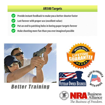 AR500 Steel Target 3/8" x 18" x 24" Gong AR500 Steel Target 3/8" x 18" x 24" Gong