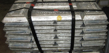 Bundle of Zinc Ingots (99.99%) SHG 1000 Pounds $1.79 LBS Bundle of Zinc Ingots (99.99%) SHG 1000 Pounds $1.79 LBS